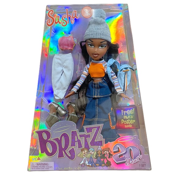 Bratz 20 Yearz Special Anniversary Edition Original Fashion Doll Sasha Brand NEW - Picture 1 of 4